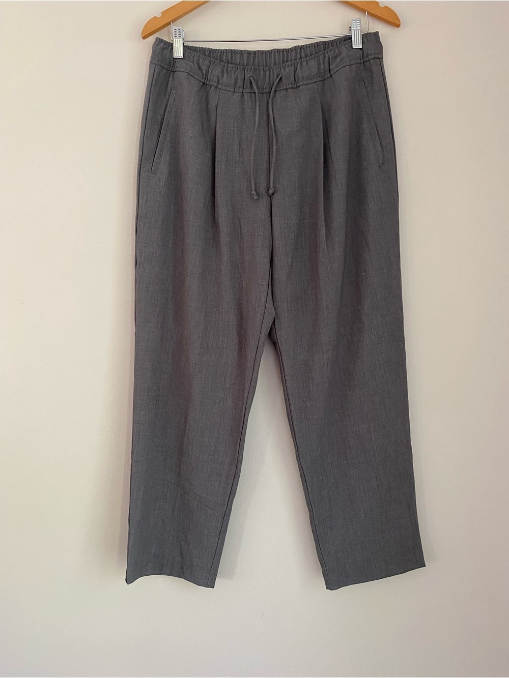 Old Navy High-Rise Billie medium gray